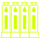 Icona del servizio di raccolta toner offerto da Alfaraee S.r.l. in tutta Italia